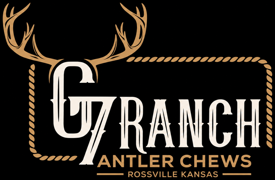 G7 Ranch Antler Chews